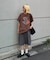 【UNISEX】タックワイドハーフパンツ