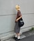 【UNISEX】タックワイドハーフパンツ
