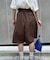 【UNISEX】タックワイドハーフパンツ