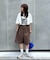 【UNISEX】タックワイドハーフパンツ