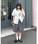 【UNISEX】タックワイドハーフパンツ