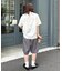 【UNISEX】タックワイドハーフパンツ