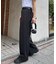 【ユニセックス】エアリーストレッチワイドパンツ