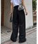【ユニセックス】エアリーストレッチワイドパンツ