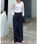 【ユニセックス】エアリーストレッチワイドパンツ