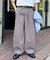 【ユニセックス】エアリーストレッチワイドパンツ
