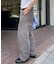 【ユニセックス】エアリーストレッチワイドパンツ