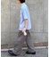 【ユニセックス】エアリーストレッチワイドパンツ