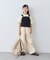 【KIDS】サロペット風スカラップレースセットアップ