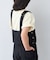 【KIDS】サロペット風スカラップレースセットアップ