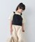 【KIDS】サロペット風スカラップレースセットアップ