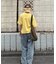 アシッドウォッシュ加工スタッズロゴTEE