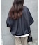 【ユニセックス】フルジップ半袖シャツ