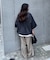 【ユニセックス】フルジップ半袖シャツ