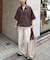 【ユニセックス】フルジップ半袖シャツ