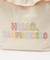 【HELLO.SANFRANCISCO】フリル刺繍BIGトートバッグ