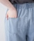 【3サイズ展開/すっきり見え◎】柔らかストレートイージーデニムパンツ