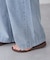 【3サイズ展開/すっきり見え◎】柔らかストレートイージーデニムパンツ