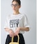 ピグメント加工スラブカレッジロゴTEE