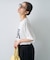 ピグメント加工スラブカレッジロゴTEE