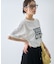 ピグメント加工スラブカレッジロゴTEE