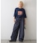 ピグメント加工スラブカレッジロゴTEE