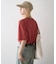 ピグメント加工スラブカレッジロゴTEE