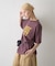 ピグメント加工スラブカレッジロゴTEE