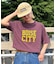 ピグメント加工スラブカレッジロゴTEE
