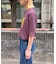 ピグメント加工スラブカレッジロゴTEE