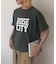 ピグメント加工スラブカレッジロゴTEE