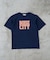 ピグメント加工スラブカレッジロゴTEE