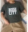 ピグメント加工スラブカレッジロゴTEE