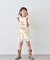 【KIDS】かすれロゴレースレイヤードミニワンピチュニック