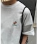 【ユニセックス】OJISAN刺繍バックプリントワッフルTEE