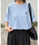 【ユニセックス】OJISAN刺繍バックプリントワッフルTEE