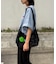 【ユニセックス】OJISAN刺繍バックプリントワッフルTEE