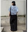【ユニセックス】OJISAN刺繍バックプリントワッフルTEE