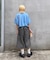 【SOUNDS GOOOOD】アソート柄デニムハーフパンツ