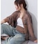 【etsinta】メッシュZIPシャツ