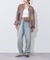 【etsinta】メッシュZIPシャツ