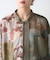 【etsinta】メッシュZIPシャツ