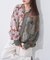 【etsinta】メッシュZIPシャツ