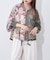 【etsinta】メッシュZIPシャツ