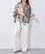 【etsinta】メッシュZIPシャツ
