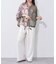 【etsinta】メッシュZIPシャツ