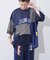 【etsinta】リメイクメッシュBIGプルオーバー
