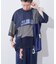 【etsinta】リメイクメッシュBIGプルオーバー