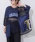 【etsinta】リメイクメッシュBIGプルオーバー