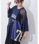 【etsinta】リメイクメッシュBIGプルオーバー